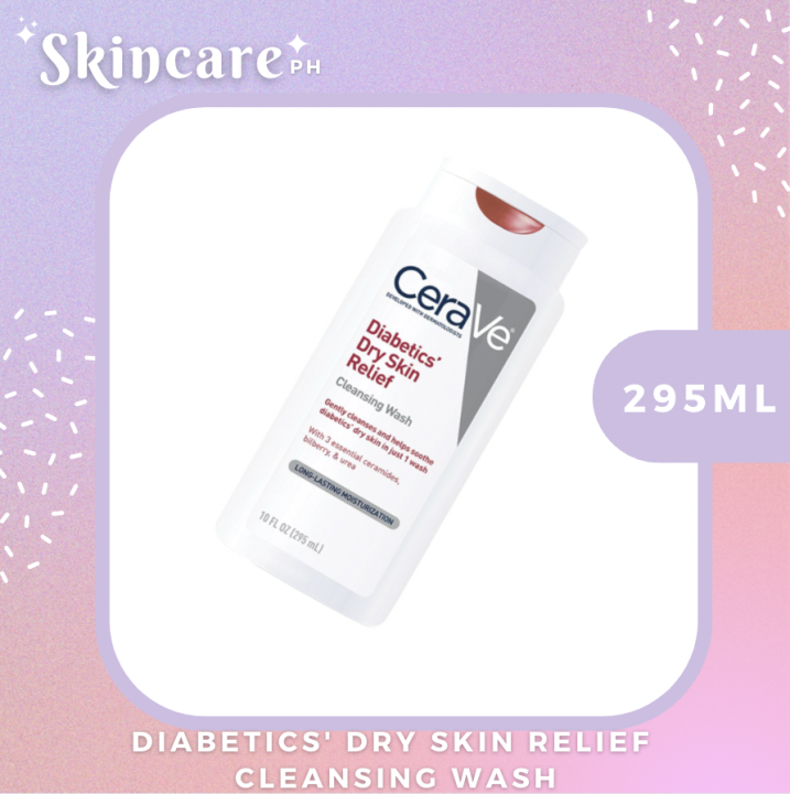 Cerave Diabetics' Dry Skin Relief Cleansing Body Wash 295ml Lazada PH