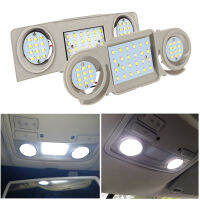 Super Bright รถจัดแต่งทรงผม Canbus ข้อผิดพลาดฟรี LED ภายในรถโดมหลังคาไฟ48 LED สำหรับ VW Passat CC B6 B7 Golf Tiguan Touran Scirocco Seat Leon Alhambra Skoda Superb Octavia