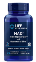 Life extension  NAD+ Cell Regenerator™ and Resveratrol Elite™ / 30 Vegetarian Capsules