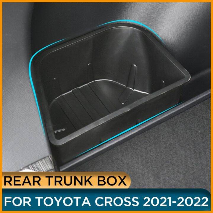 Rear Trunk Storage Box For Toyota Corolla Cross 2022 Interior Rear Side Trunk Box For Toyota