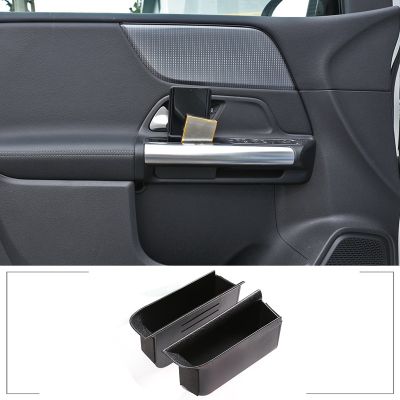Car Front Door Armrest Storage Box for Mercedes Benz GLA Class H247 2020-2021 Container Holder Stowing Tidying