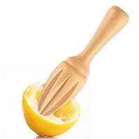 （HOT NEW）ไม้ Citrus ReamerWooden Citrus Juicer ReamerJuicing Squeezer Extractor ForLimeGrapefruit