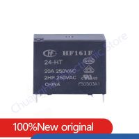 5PCS/Lot Original New Relay HF161F-5-HT HF161F-12-HT HF161F-24-HT 20A 4PIN A group of normally open 5V 12V 24V Power Relay