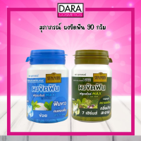 สุภาภรณ์ ผงขัดฟัน 90 กรัม (มีให้เลือก 2 สูตร)