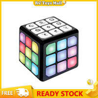 เด็กเพลงอิเล็กทรอนิกส์ Magic Cube แสงเกมมือถือปริศนาของเล่นสำหรับชายหญิงของขวัญสนุก