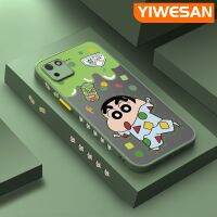 YIWESAN เคส Y5P Huawei ลายการ์ตูนแฟชั่น,เคสโทรศัพท์เนื้อแข็งบางกันกระแทกขอบเคสป้องกันเลนส์กล้องคลุมทั้งหมด