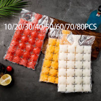 10-80Pcs ทิ้งน้ำแข็งทำกระเป๋าแช่แข็ง Maker Ice Cube กระเป๋า Self-Seal Ice-Making ฤดูร้อน DIY ดื่ม Ice Cube ถาดแม่พิมพ์