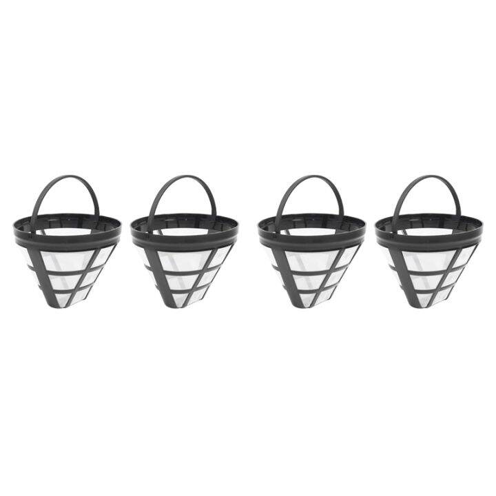 4Pack No.4 Reusable Coffee Maker Basket Filter for Cuisinart Ninja