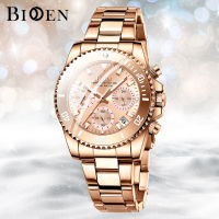 ✨HOT ITEM✨ Biden Ladies Fashion Business Watch Multifunctional Quartz Waterproof Watch Biden YY