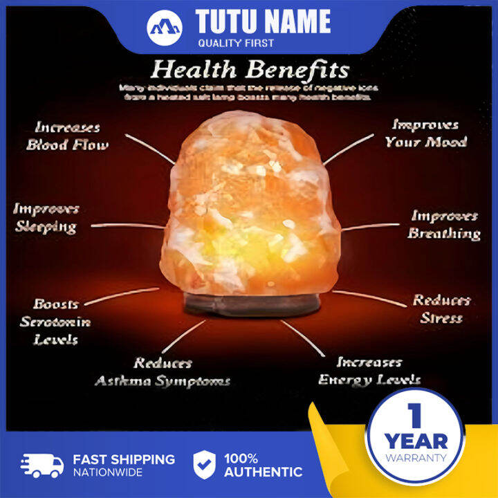 Salt lamp deals asthma