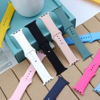 【CC】 Silicone Band 44mm 40mm Ultra 49mm 41mm 45mm 42mm 38 44 45 mm bracelet apple watch series 8 7 6 5 4 3