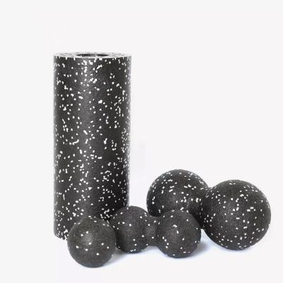 Yoga Roller Massage Balls Set Fitness Lacrosse EPP High Density Exercise Foam Roller Yoga Block Therapy Gym Relaxing Exercise