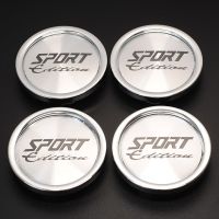 Style car CarDIY 4Pieces 65mm Exclusive SPORT Edition Car Wheel Center Caps Hub Cover Badge For Rim Refit and Decoration