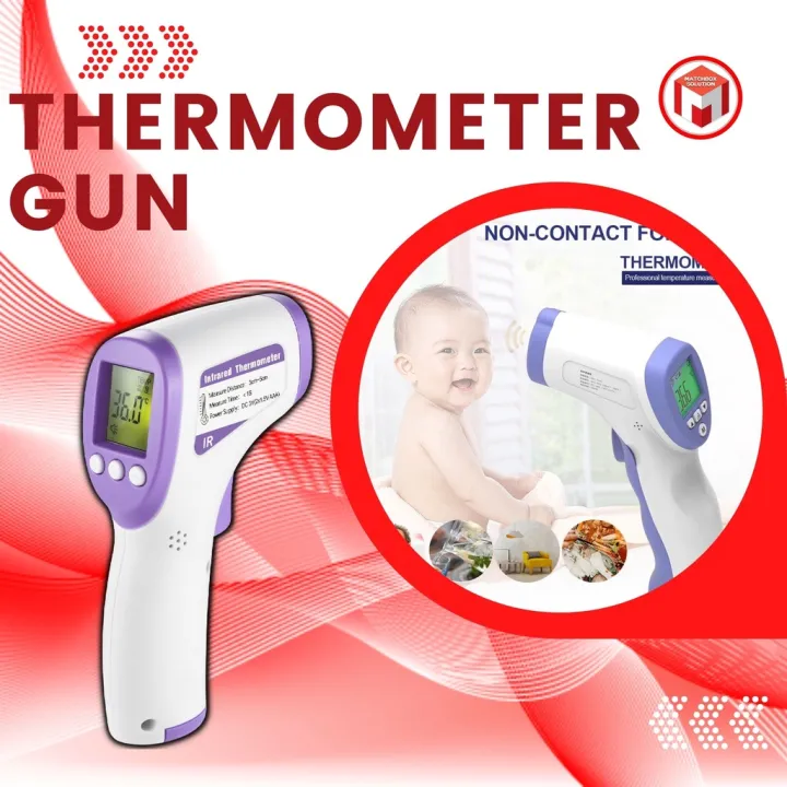 Original Dt8826 NonContact Body Ir Infrared Digital Thermometer Gun