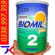 Sữa Biomil Plus số 2 - 800g bé 6-12 tháng