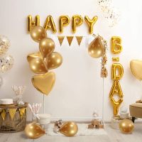 100pcs Set 5 Inch Chrome Metallic Balloons Rose Gold Wedding Birthday Balloon Party Decorations Need【WF】 TCH