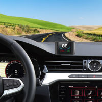 P10 HUD Car Head Up Display OBD2ออนบอร์ดคอมพิวเตอร์ Digital Speedometer Speed Meter เครื่องทดสอบอัตโนมัติอุปกรณ์เสริมในรถยนต์ Cartronics