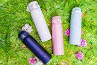 Thermos water bottle กระติกน้ำสูญญากาศสแตนเลส 480ml. เก็บอุณหภูมิร้อน-เย็น