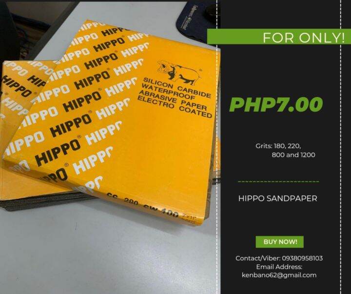 HIPPO SANDPAPER Lazada PH