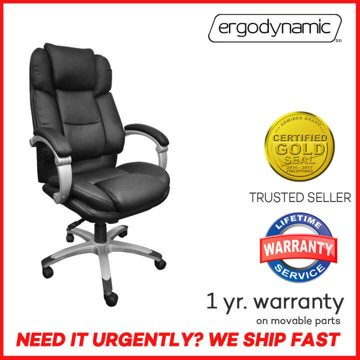 Ergodynamic LUXE LHT Reclining Luxury High Back Office Chair the