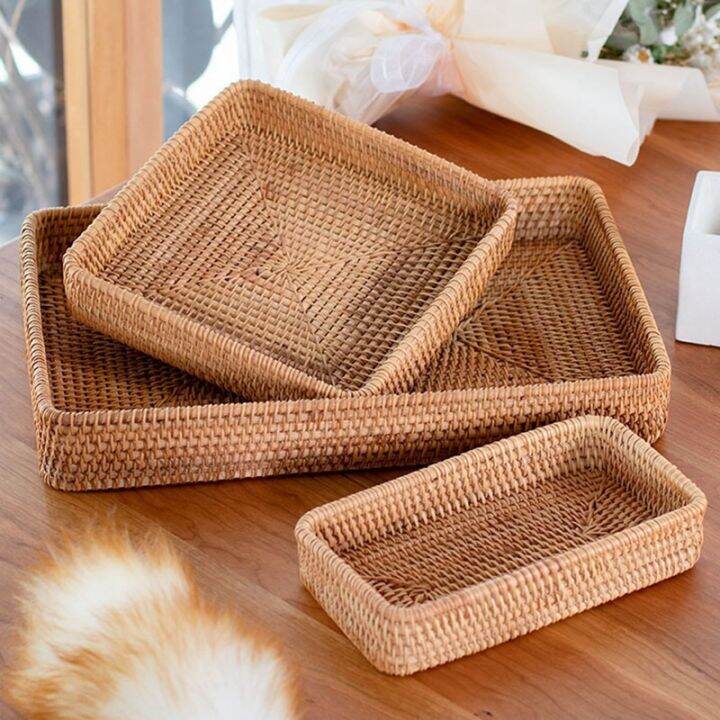 hand-woven-storage-basket-rattan-storage-tray-wicker-baskets-bread-fruit-food-breakfast-display-box-home-decoration