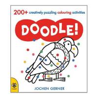 Jochen Gerner : Doodle ! Book : 200+ Creatively Puzzling Colouring Activities for All Ages : หนังสือส่งเสริมจิณตนาการ ศิลปะ สร้างสรรค์ ลายเส้น ดูเดิ้ล สำหรับทุกวัย : tkbookstore หนังสือใหม่ นำเข้าจาก UKพร้อมส่ง ส่งฟรี