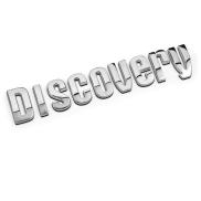 Decal Stamp Letters DISCOVERY 3D INOX High