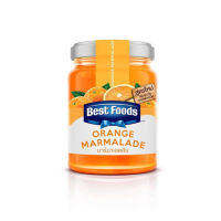 เบสท์ฟู้ดส์แยมผิวส้ม 360 กรัม Best Foods Jam Orange Marmalade 360 g.ผลิตภัณฑ์ทาขนมปัง สูตรใหม่ เพิ่มผิวส้ม แคลิฟอร์เนีย