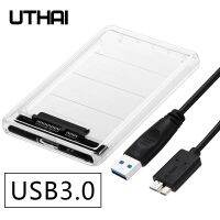 UTHAI G11 2021 USB 3.0 SSD Mechanical Disk Transparent Mobile HDD Enclosure 2.5 Inch SATA Support 2T Solid State Hard Disk Box