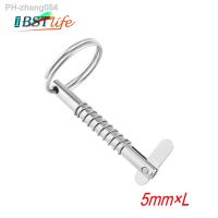 5mm BSET MATEL Marine Grade 316 Stainless Steel Quick Release Pin for Boat Bimini Top Deck Hinge Marine hardware Boat