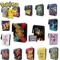 【LZ】 Pokemon Pikachu Binder Album Cards Collection Book Portable Dustproof Card Holder Vstar GX VMAX EX Cards Collection Kids gifts