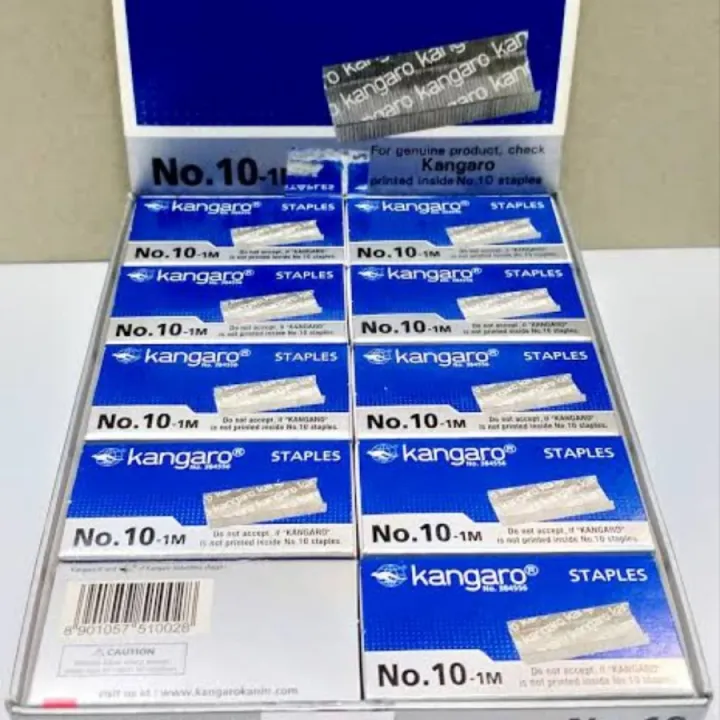 Isi Staples Kangaroo Kecil No Kotak Isi Pak Isi Staples Refill