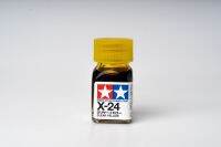 สีสูตรน้ำมันEnamel Tamiya X24 Clear Yellow