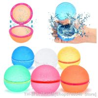 hot【DT】▲▧✙  Magnetic Reusable Balloons Refillable Fill Balls for Kids Pool