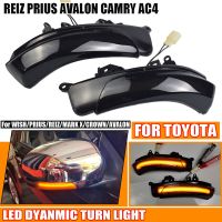 LED Dynamic Turn Signal Light Side Wing Mirror Lamp Indicator For Toyota PRIUS REIZ Camry WISH MARK X CROWN AVALON PASSO IQ EV