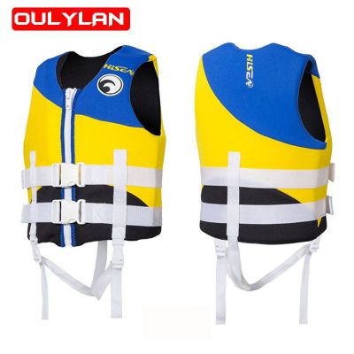 Oulylan New Outdoor Rafting Life Jacket for Children Life Vest Swimming Snorkeling Wear Fishing Suit Professional Drifting Suit  Life Jackets