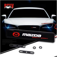 BuyV ดัดแปลง LED MAZDA โลโก้กระจังหน้าไฟหน้ากันชน Grille Guard ไฟตกแต่งสัญลักษณ์สำหรับ Mazda Cars