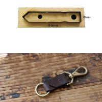 Japan steel blade DIY leathercraft car key ring hanging belt die cutting knife mould hand machine Leather die cutter punch tool
