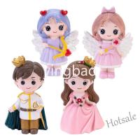 【Ready Stock】 △▧ E05 Prince Princess Cake Decoration Girl Boy Birthday Cake Topper Set Weddind Party Supplies Cupcake Decor