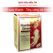 Viên uống nhân sâm Homfamin Ginseng -bổ sung vitamin