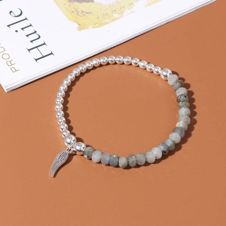 2022-new-natural-stone-rose-quartzs-gray-wings-charm-bracelet-mini-stone-beads-bracelets-for-women-men-bangles-jewelry-gifts