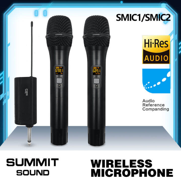 （popular）SMIC1 SMIC2 Wireless Microphone The metal microphone body can ...