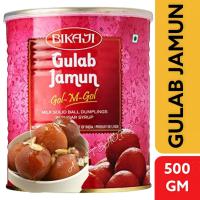 Gulab Jamun Tin - 500G (BIKAJI) กูลาบจามุน.