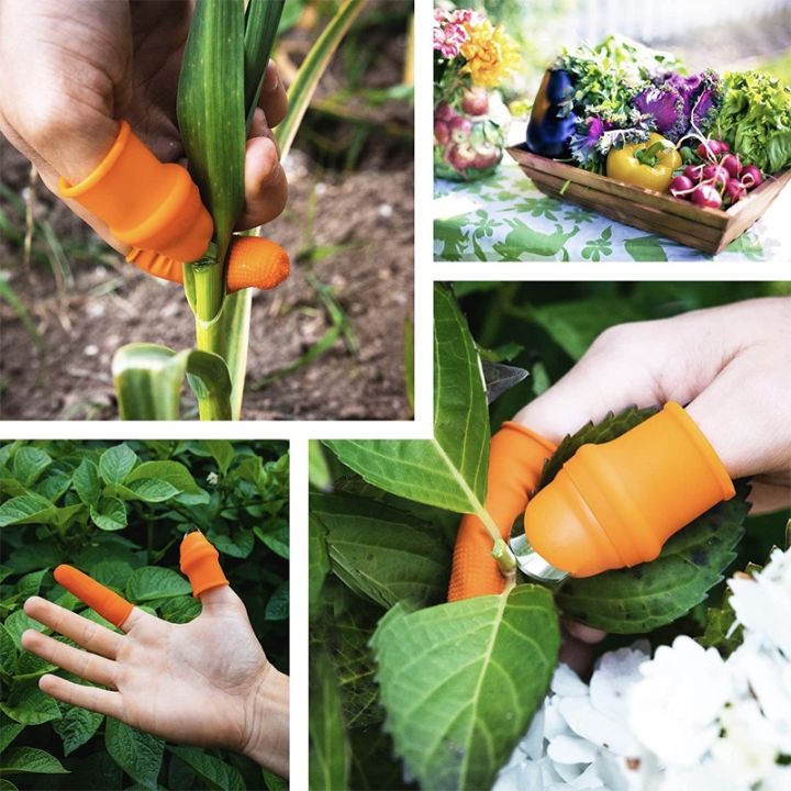 Thumb Knife Silicone Finger Knife Vegetable Garden Orchard Garden Tools ...