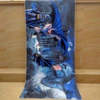 【health】 Child Absorbent Thin Towel Large Batman Quick-Drying Swimming Towel Printed Boys and Girls Cartoon Bath Towel Beach Towel