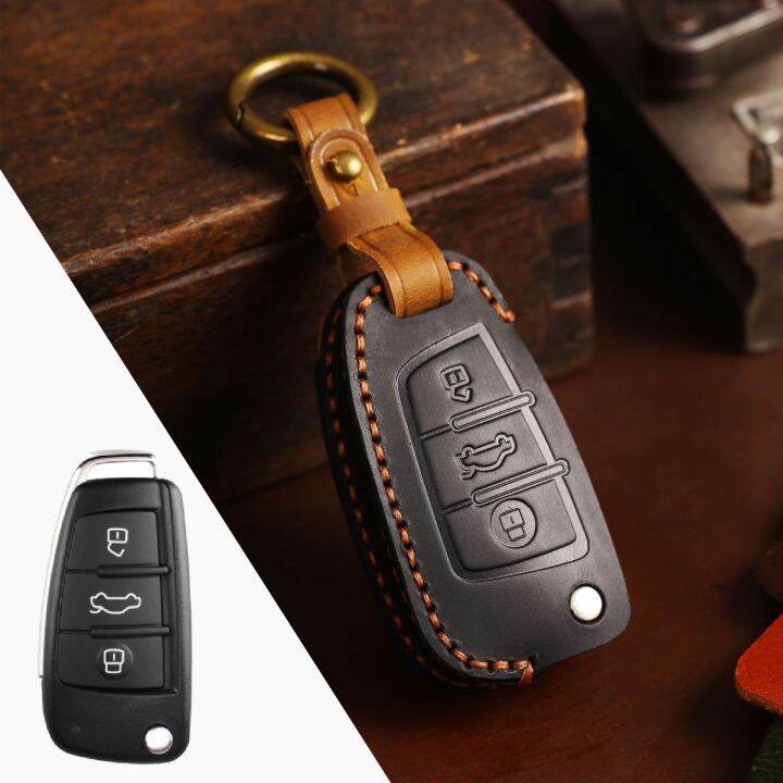 fob-protector-car-key-case-cover-leather-keychain-holder-accessories-for-audi-a1-a3-q2l-q3-s3-s5-s6-r8-tt-old-q7-q5-a6-a4-bag