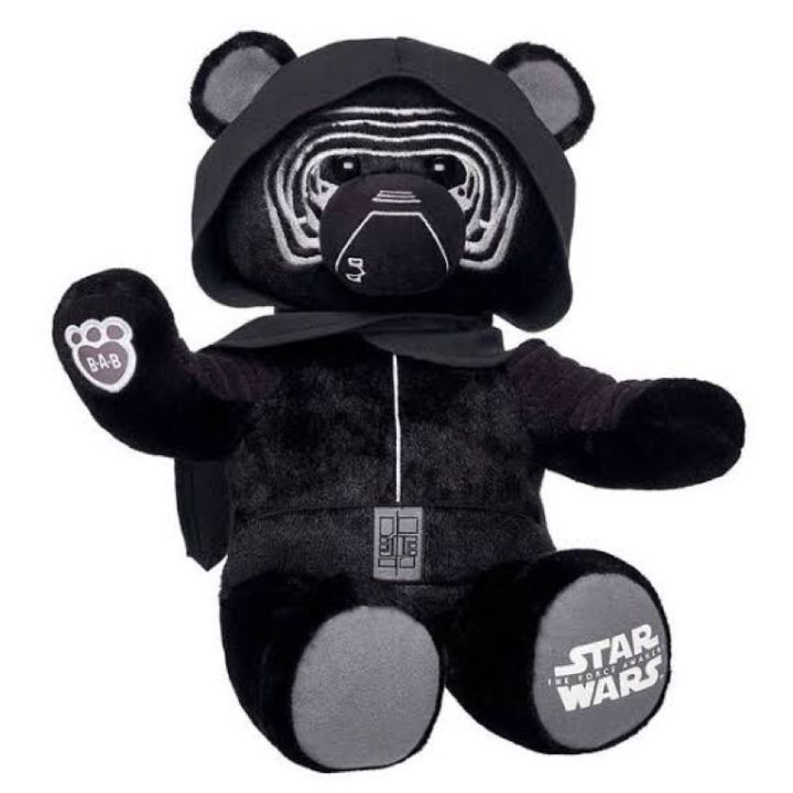 ตุ๊กตาหมี-สตาร์วอ-star-wars-kylo-ren-บิ้วอะแบร์-build-a-bear-workshop-มือสองสภาพดีมาก
