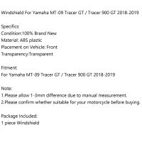 กระจกบังลม Topteng สำหรับรถจักรยานยนต์ยามาฮ่า MT-09ติดตาม Gt/tracer 900 GT 2018-2020