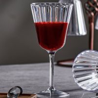 【CW】▣  Cocktail Glasses Plastic French Goblet Margarita Wine Juice Glass Cup