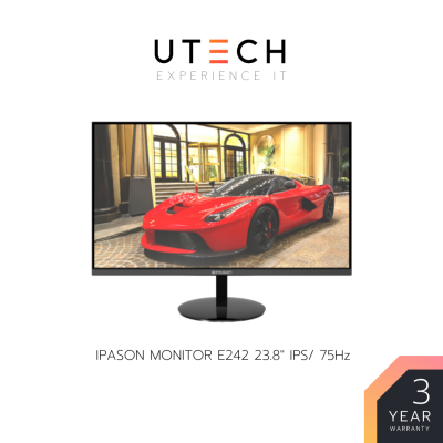 จอคอมพิวเตอร์ จอมอนิเตอร์ IPASON MONITOR E242 23.8" IPS/ 75Hz Waranty 3 year by Devas IPASON by UTECH